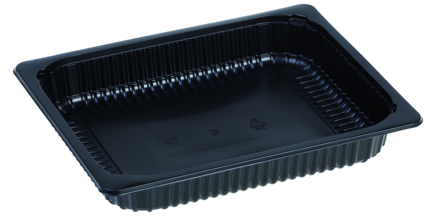 Schale GN 1/2 PP, schwarz, 32,5 x 26,5 x 5 cm