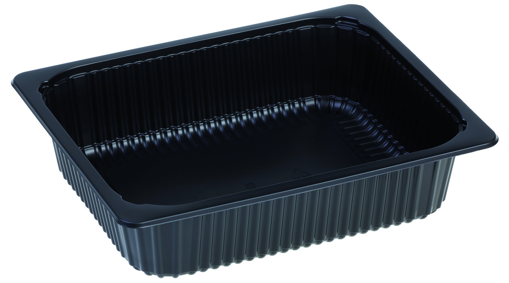 Schale GN 1/2 PP, schwarz, 32,5 x 26,5 x 8 cm