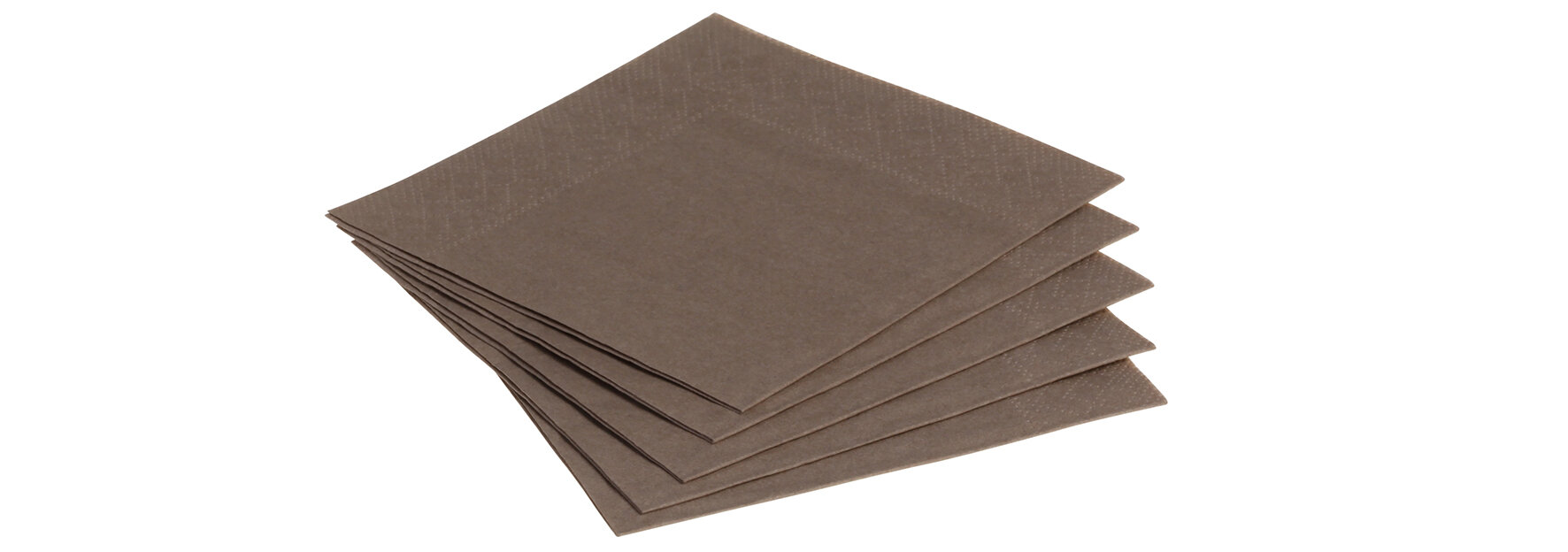 Serviette Papier, beige, 1/4-Falz, 24 x 24 cm