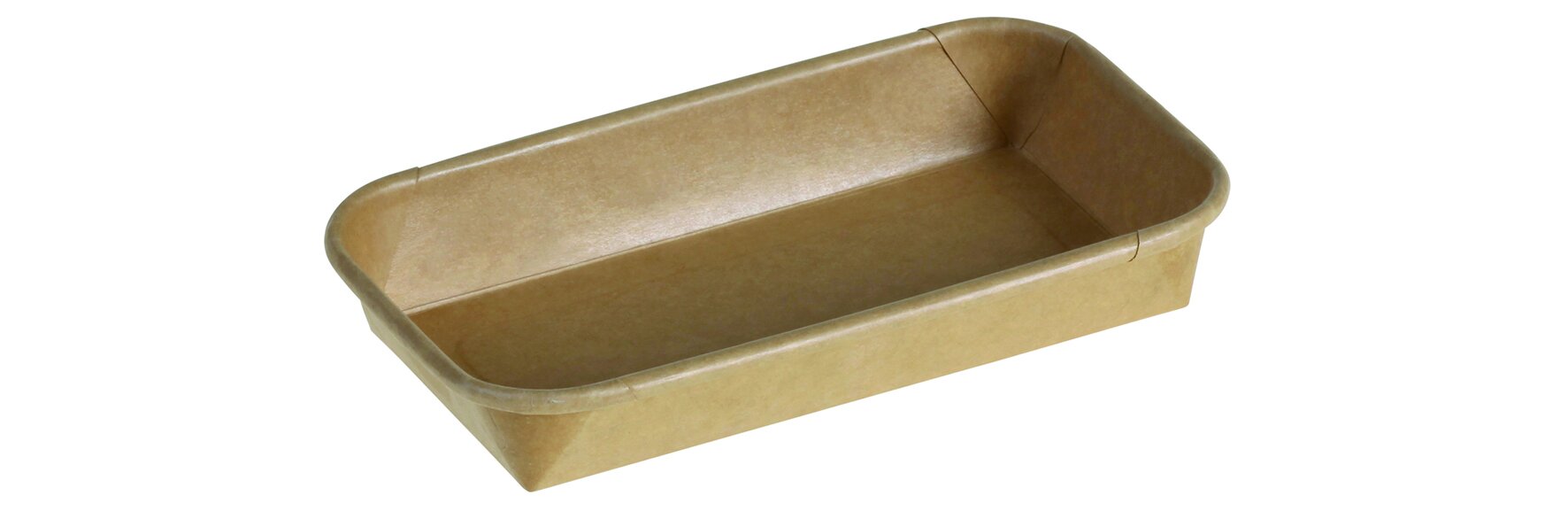 Sushi Tray Kraft/Double PE 160x91mm