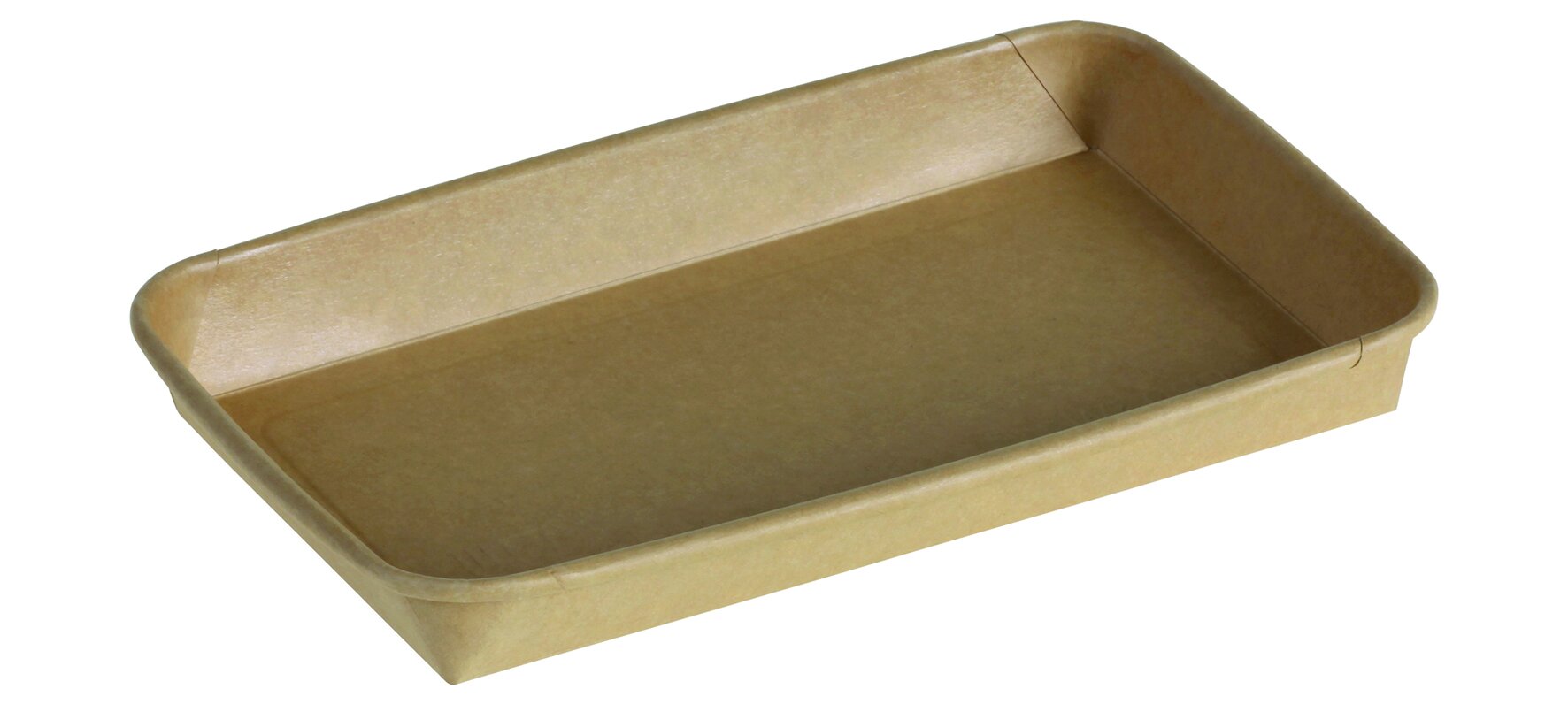 Sushi Tray Kraft/Double PE 221x138mm