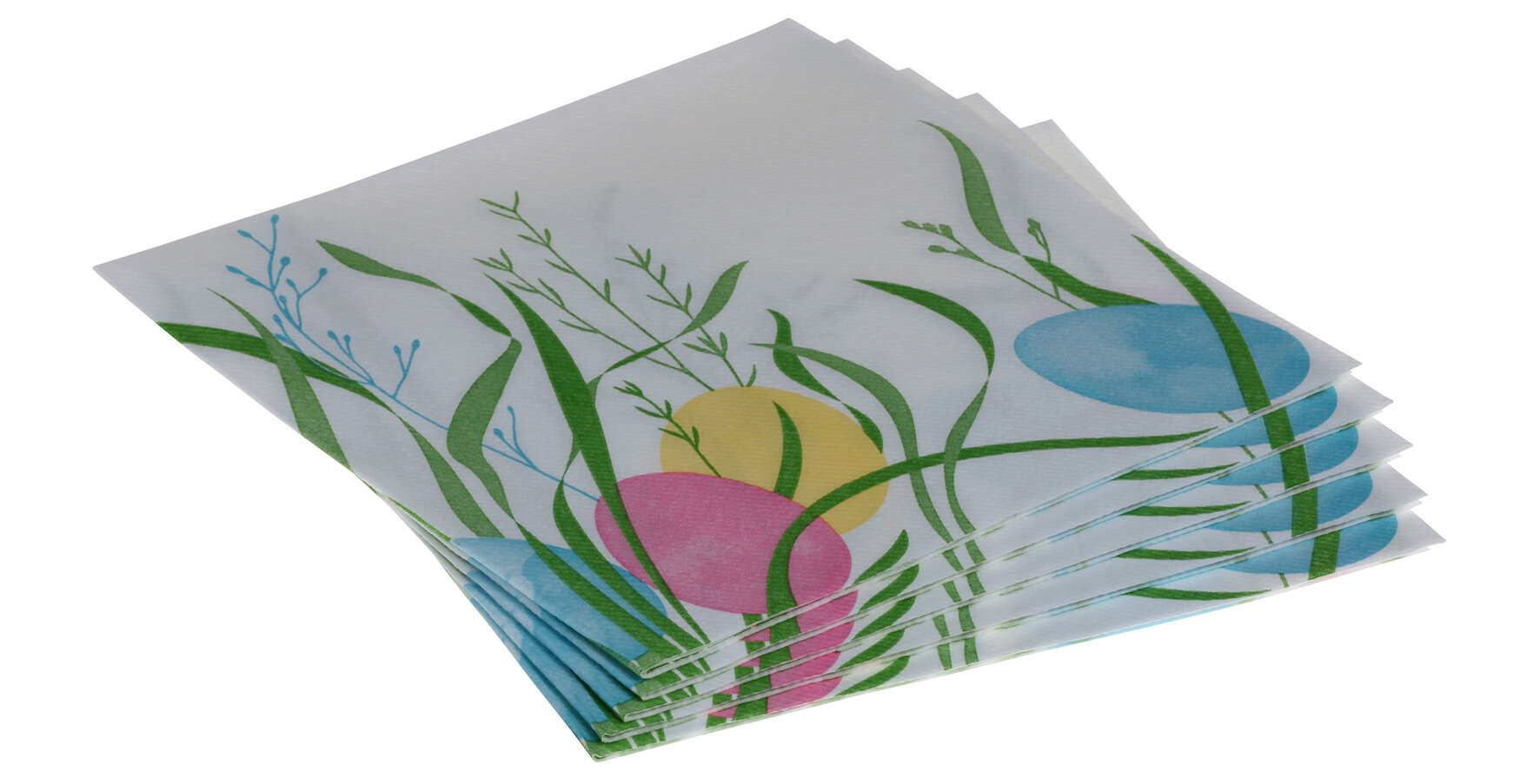 Serviette Ostern Airlaid, 1/4-Falz, 40 x 40 cm