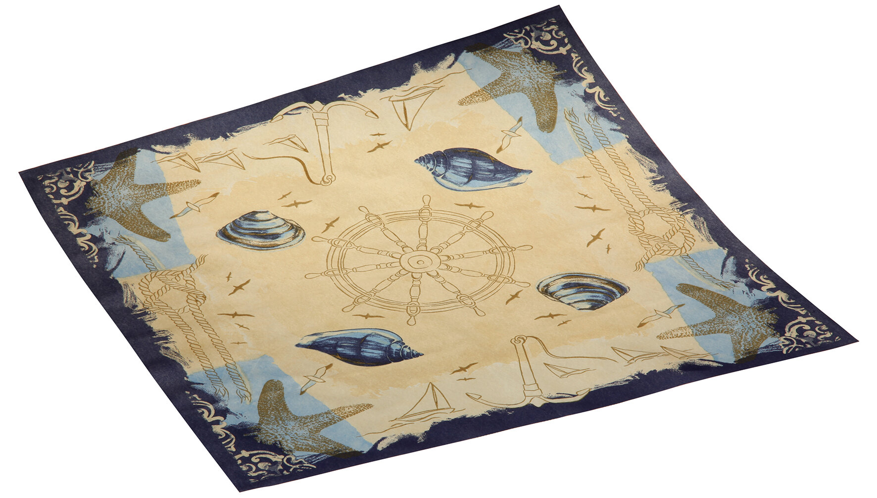 Tischdecke Del Mar Airlaid, 80 x 80 cm