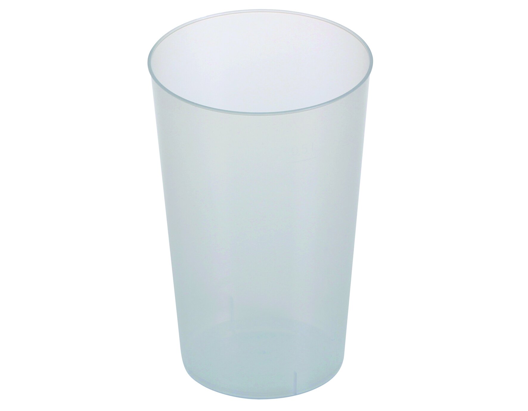 Becher suplesse PP, transparent, 500 ml