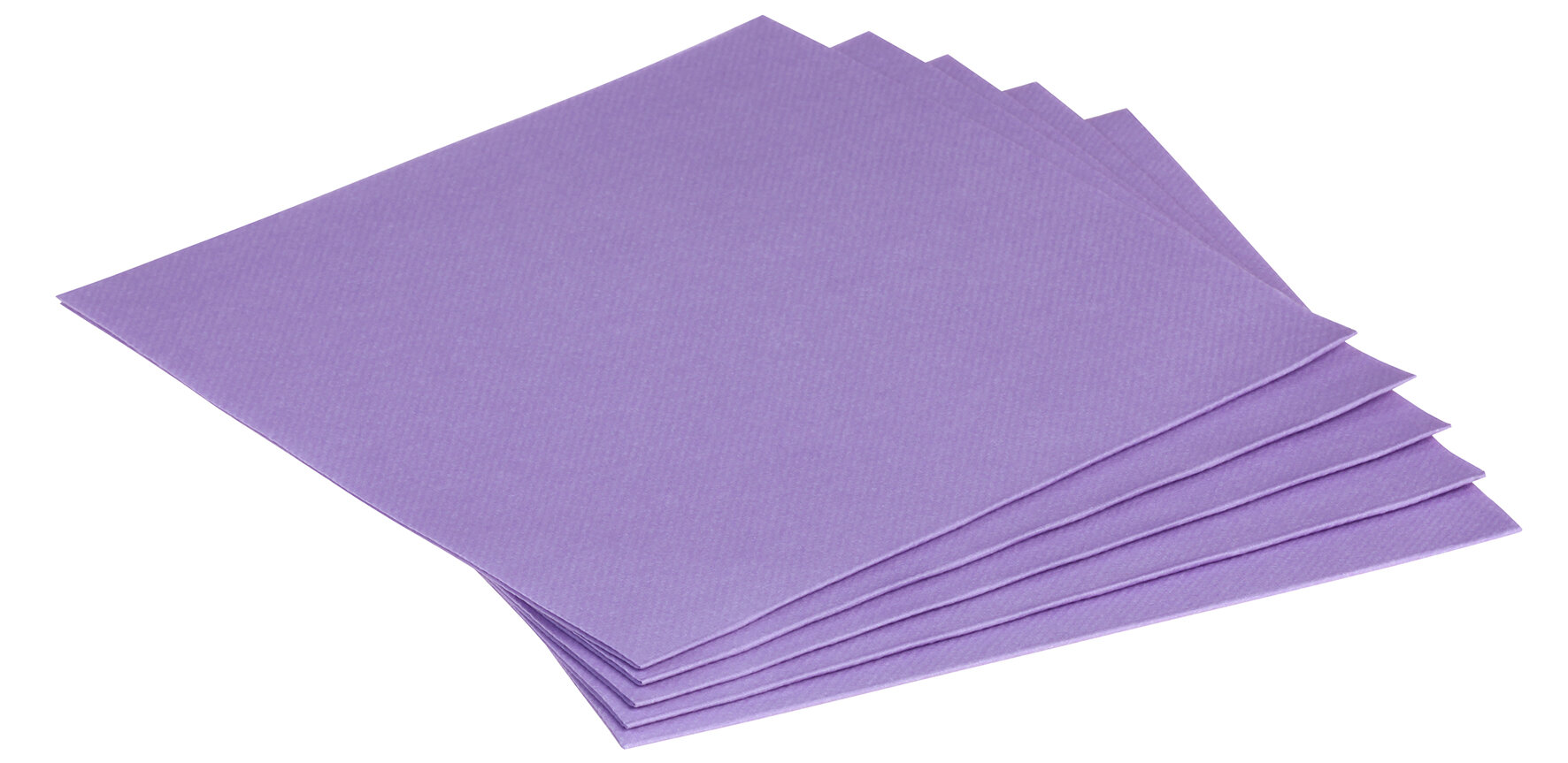 Serviette Airlaid, lila, 1/4-Falz, 40 x 40 cm