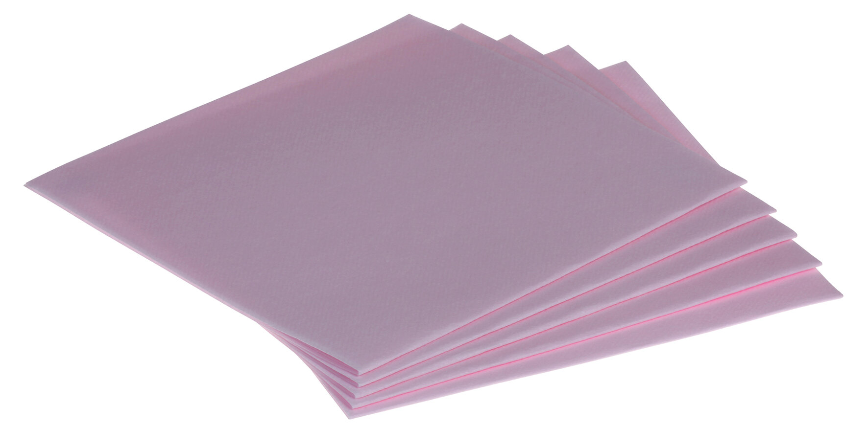 Serviette Airlaid, hellrosa, 1/4-Falz, 40 x 40 cm