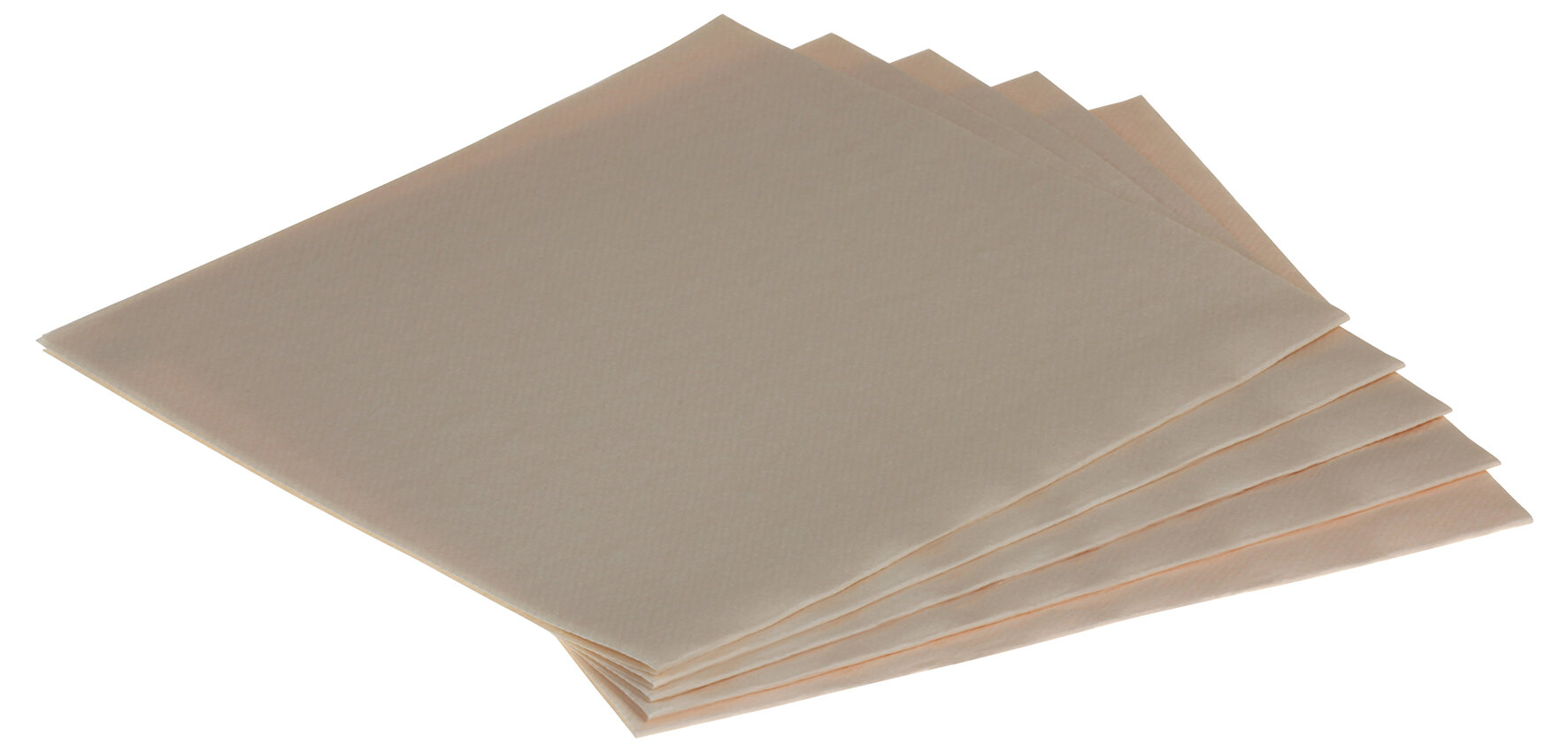Serviette Airlaid, creme, 1/4-Falz, 40 x 40 cm