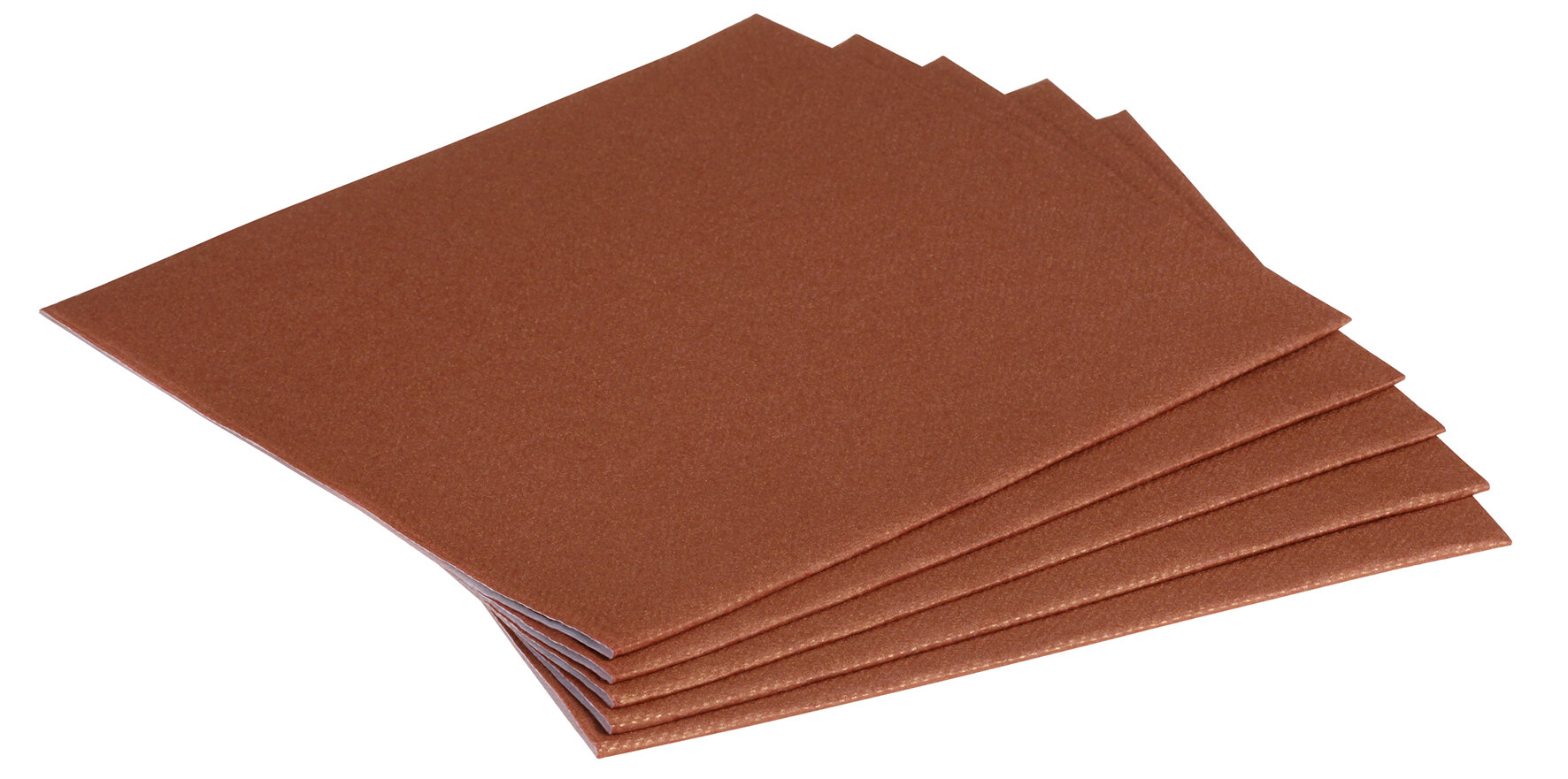 Serviette Airlaid, bronze, 1/4-Falz, 40 x 40 cm