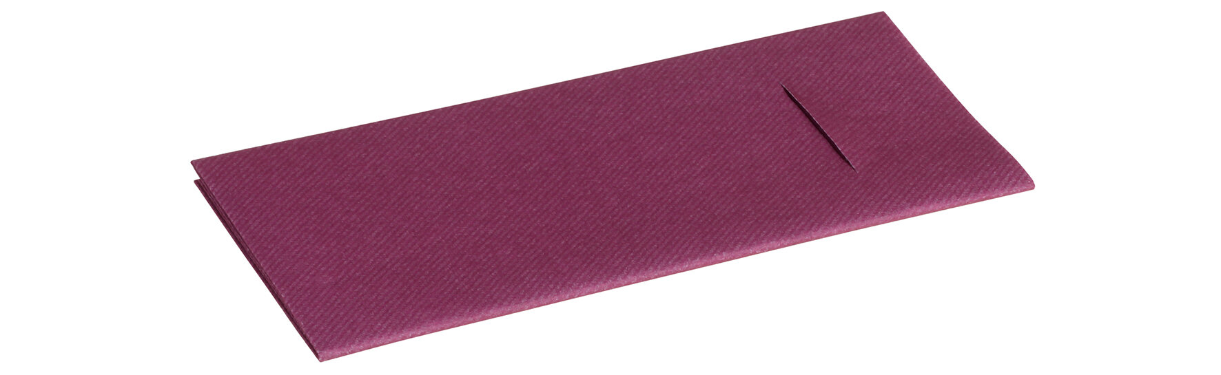 Beutelserviette Airlaid, beere, 1/8-Falz, 40 x 40 cm