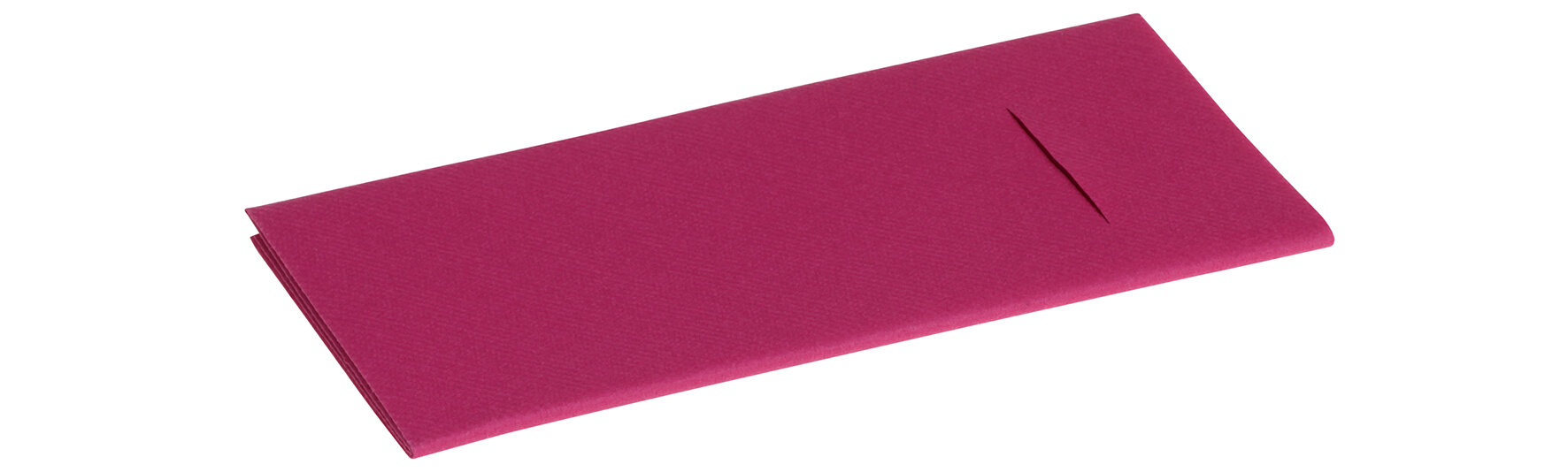 Beutelserviette Airlaid, violett, 1/8-Falz, 40 x 40 cm