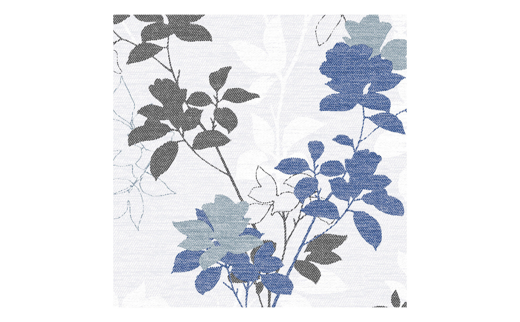 Serviette Chrissy Airlaid, blaugrau, 1/4-Falz, 40 x 40 cm