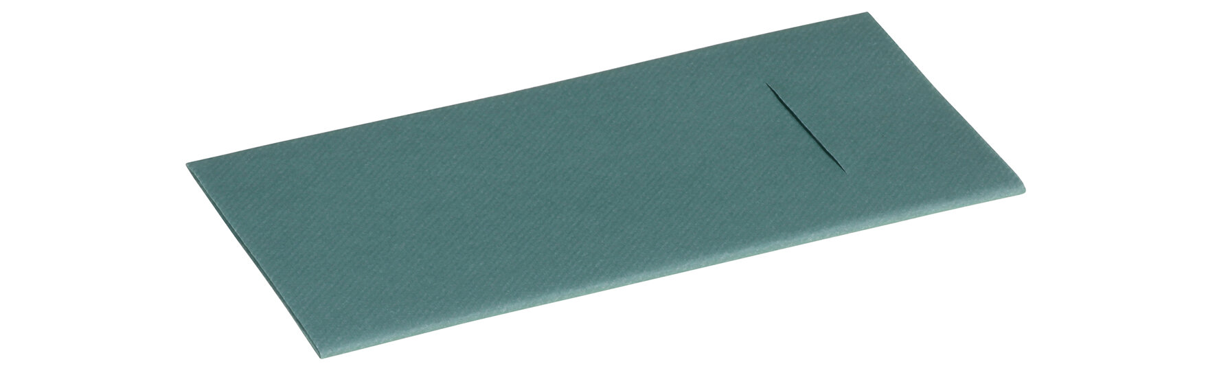 Beutelserviette Airlaid, eukalyptus, 1/8-Falz, 40 x 40 cm