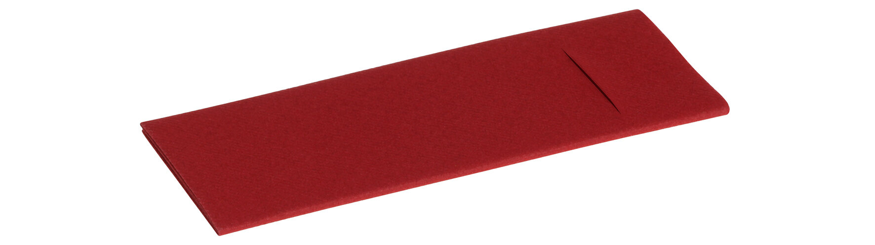 Beutelserviette Airlaid, bordeaux, 1/8-Falz, 40 x 33 cm