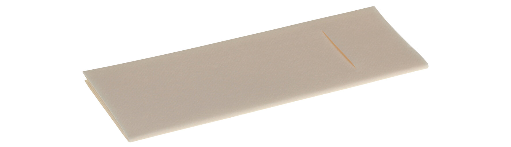 Beutelserviette Airlaid, creme, 1/8-Falz, 40 x 33 cm