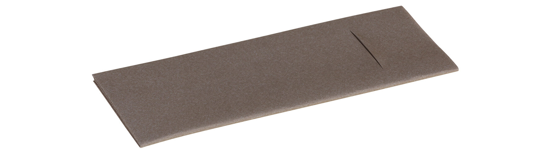 Beutelserviette Airlaid, beige, 1/8-Falz, 40 x 33 cm