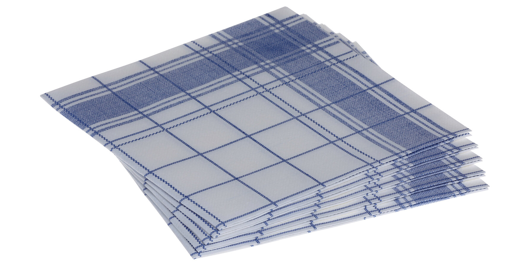 Serviette Nadeem Airlaid, blau, 1/4-Falz, 40 x 40 cm