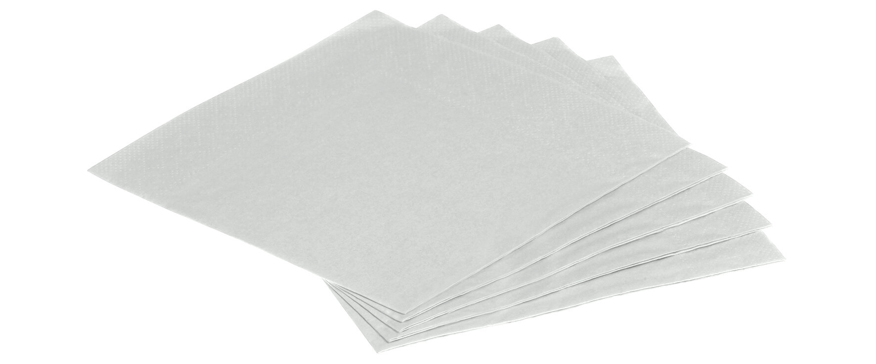 Serviette Papier, weiß, 1/4-Falz, 33 x 33 cm