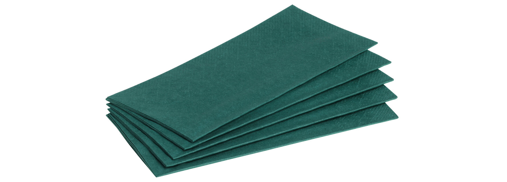 Serviette Papier, grün, 1/8-Falz, 33 x 33 cm
