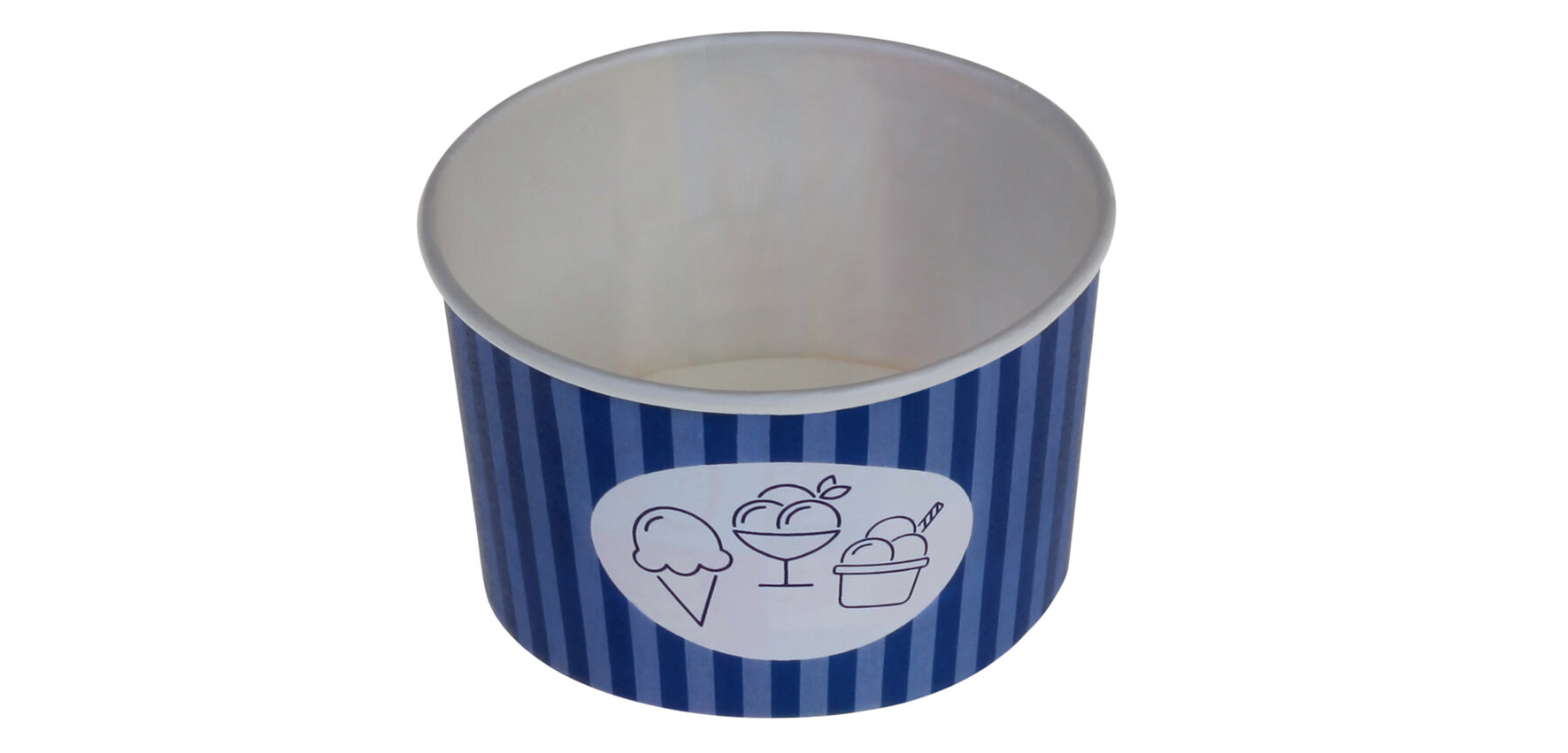 Eisbecher suplesse Karton/PE, lila, 520 ml