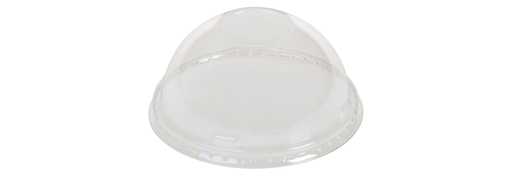 Domdeckel PET, transparent, Ø 9,5 cm