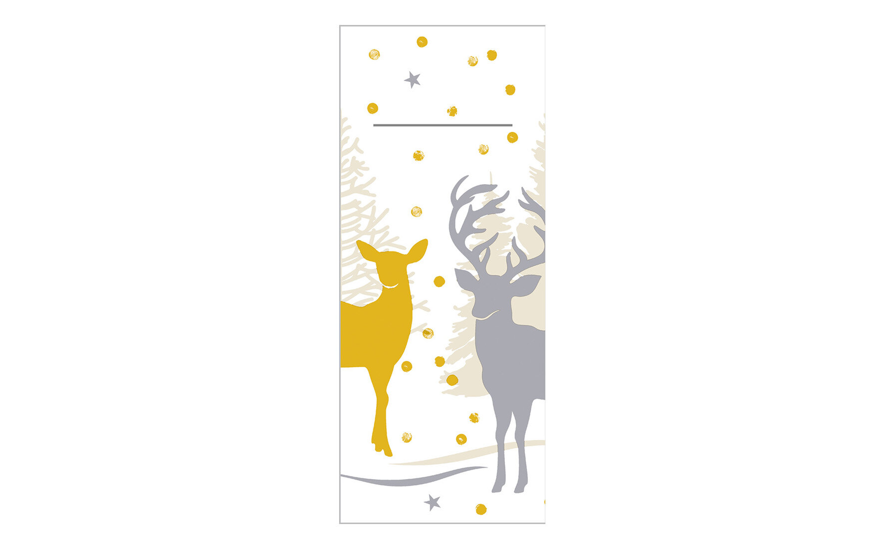 Beutelserviette Josia Airlaid, 1/4-Falz, 40 x 33 cm