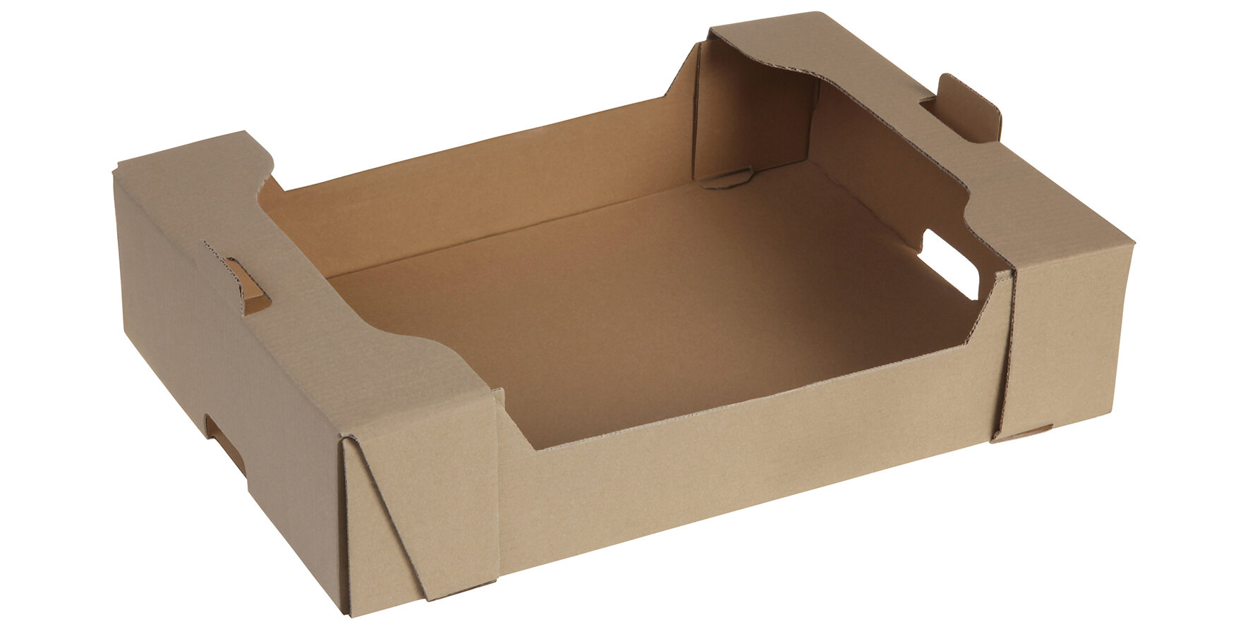 Transport Box suplesse Karton, braun, 58 x 39 cm