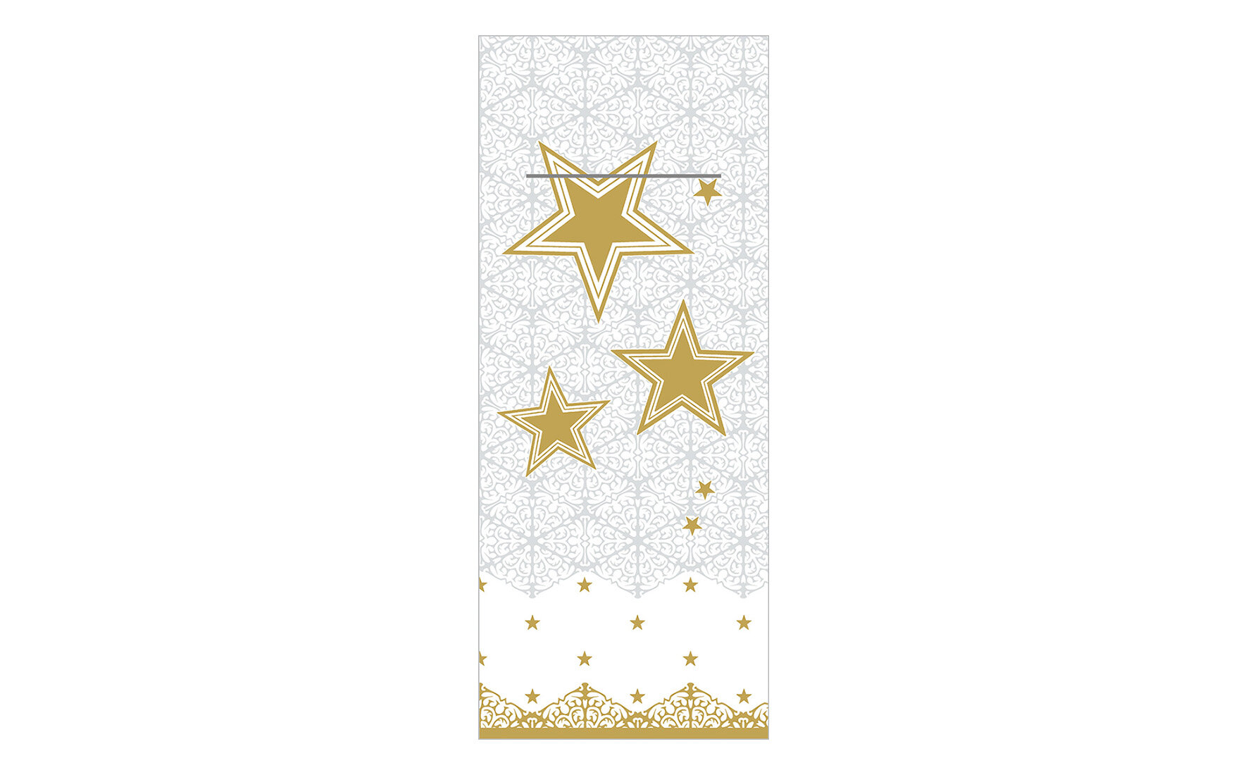 Beutelserviette Vivien Airlaid, 1/8-Falz, 40 x 33 cm