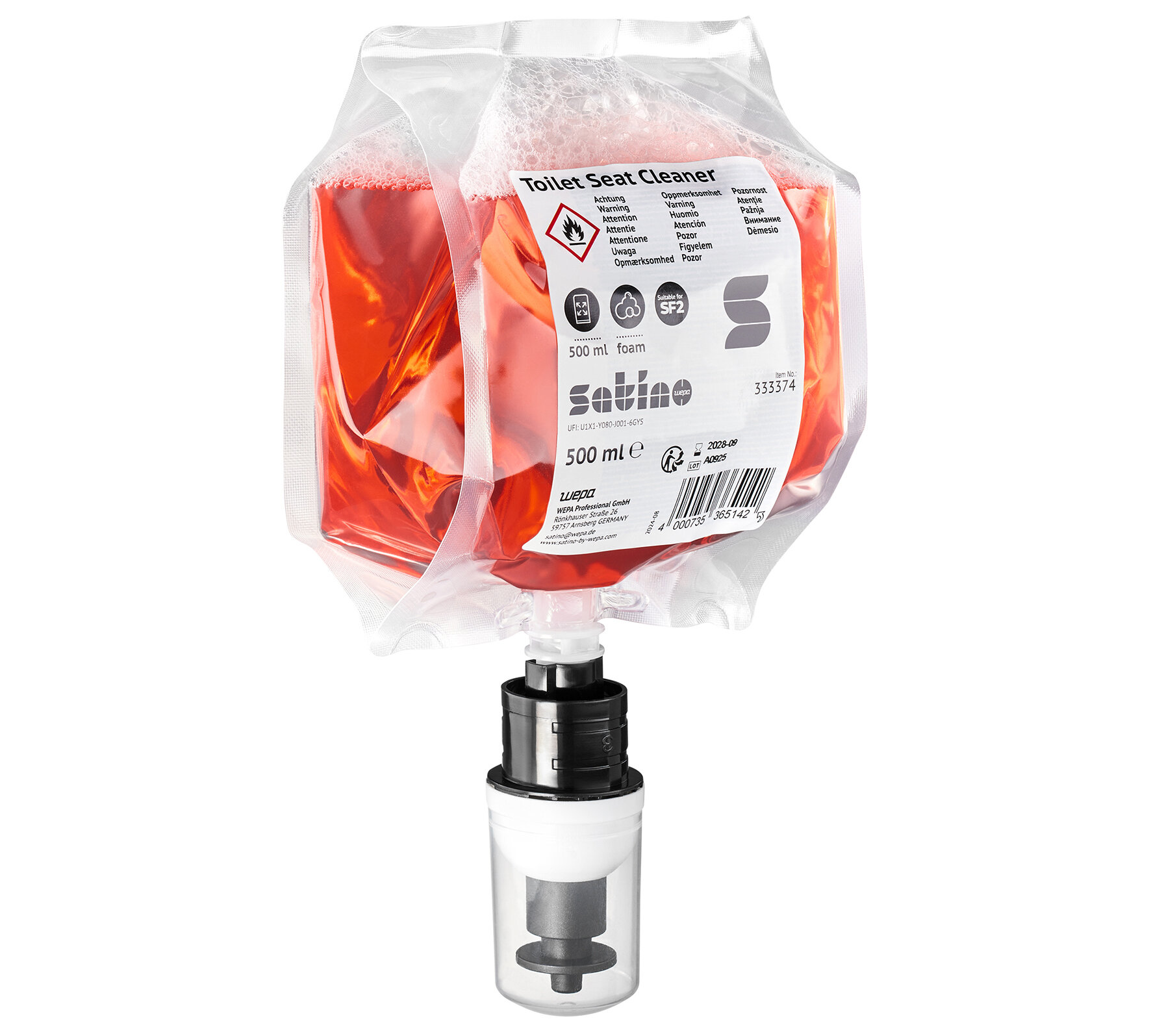 Toilettensitzreiniger Satino, 500 ml