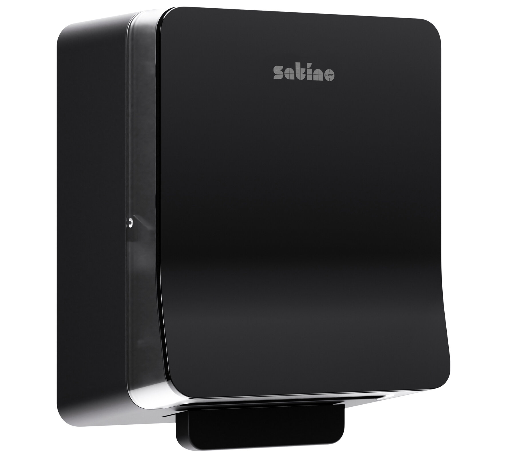 Rollenhandtuchspender Satino, schwarz