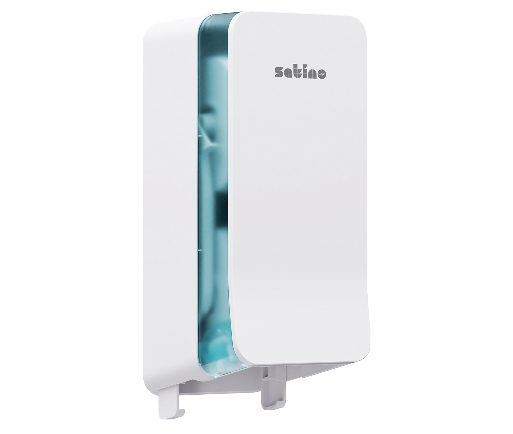 Toilettenpapierspender Satino, weiß