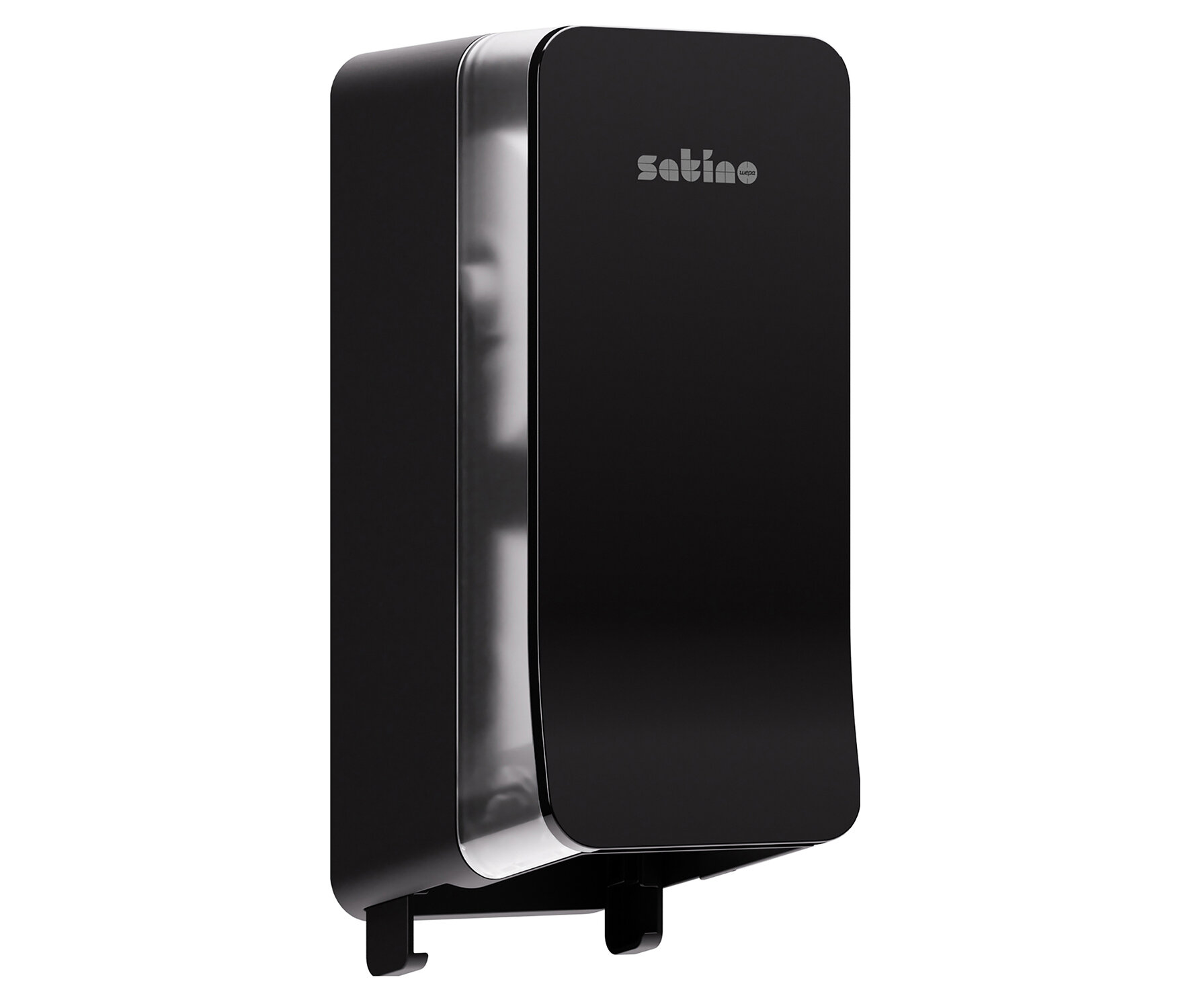 Toilettenpapierspender Satino, schwarz