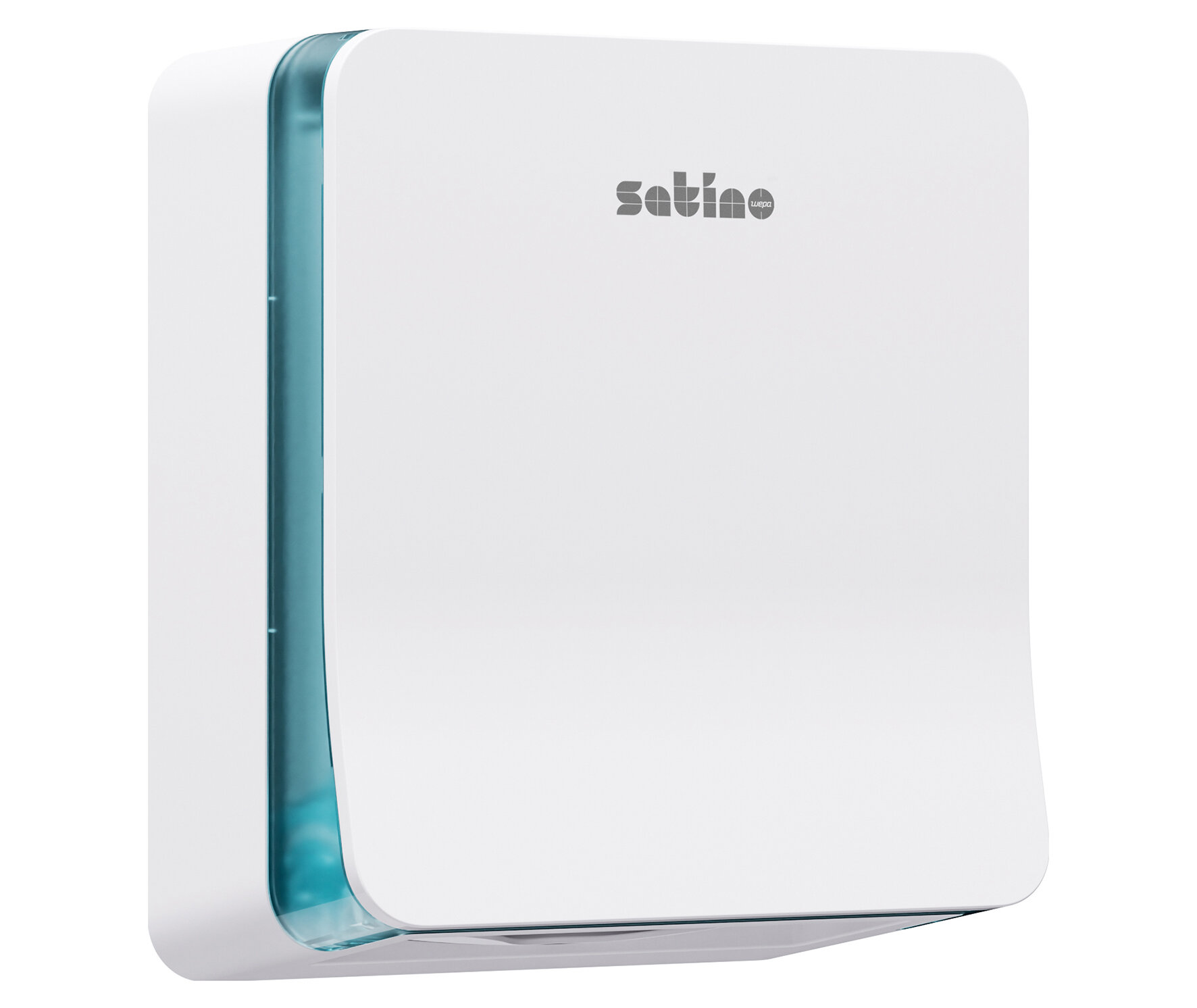 Falzhandtuchspender Satino Mini, weiß, V-Falz