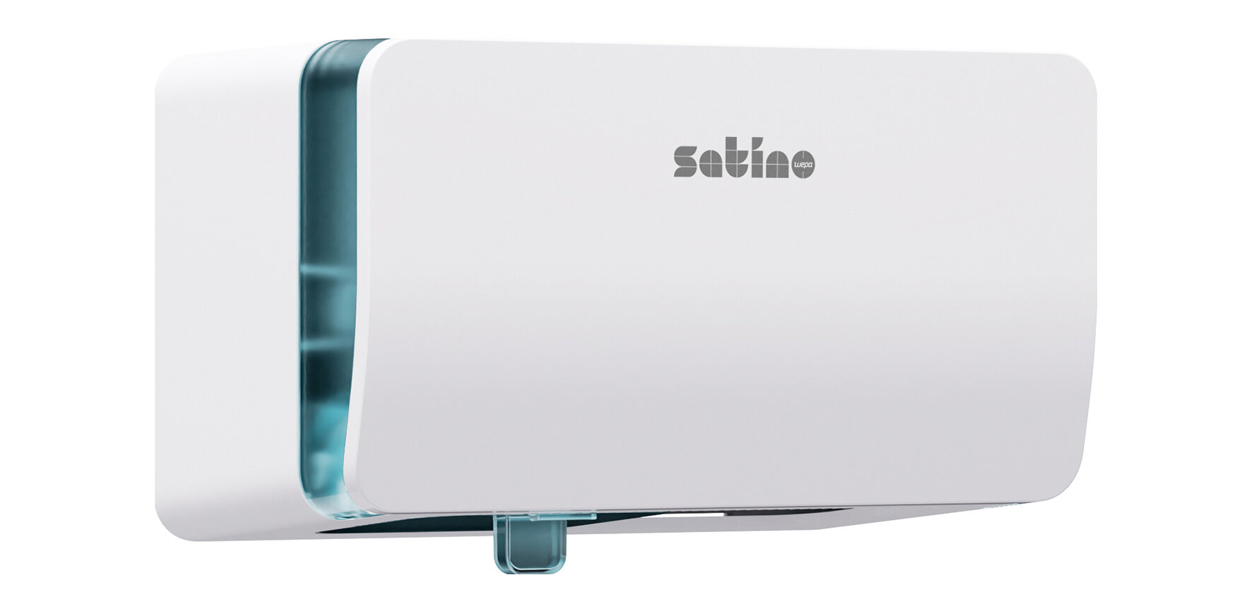 Toilettenpapierspender Satino, weiß
