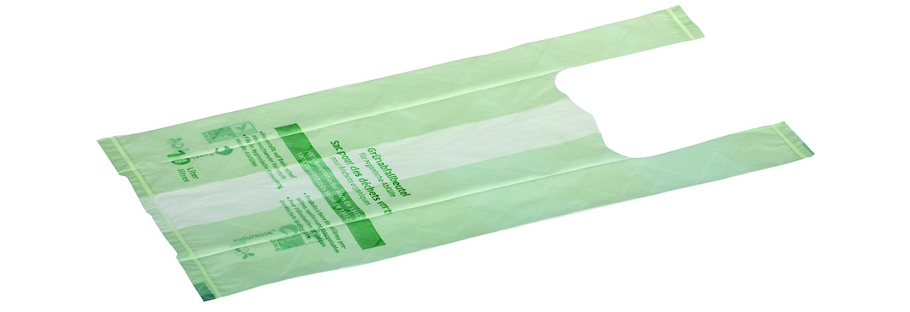 Grünabfallsack naturesse MaterBi, 10 l