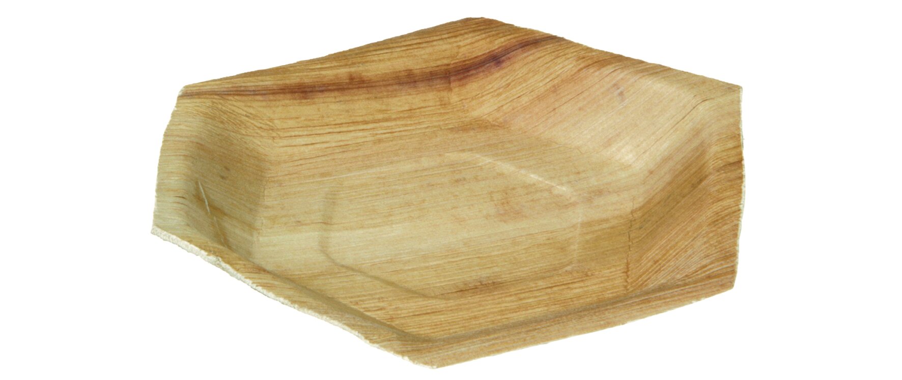 Teller naturesse Palmblatt, sechseckig, Ø 18 cm