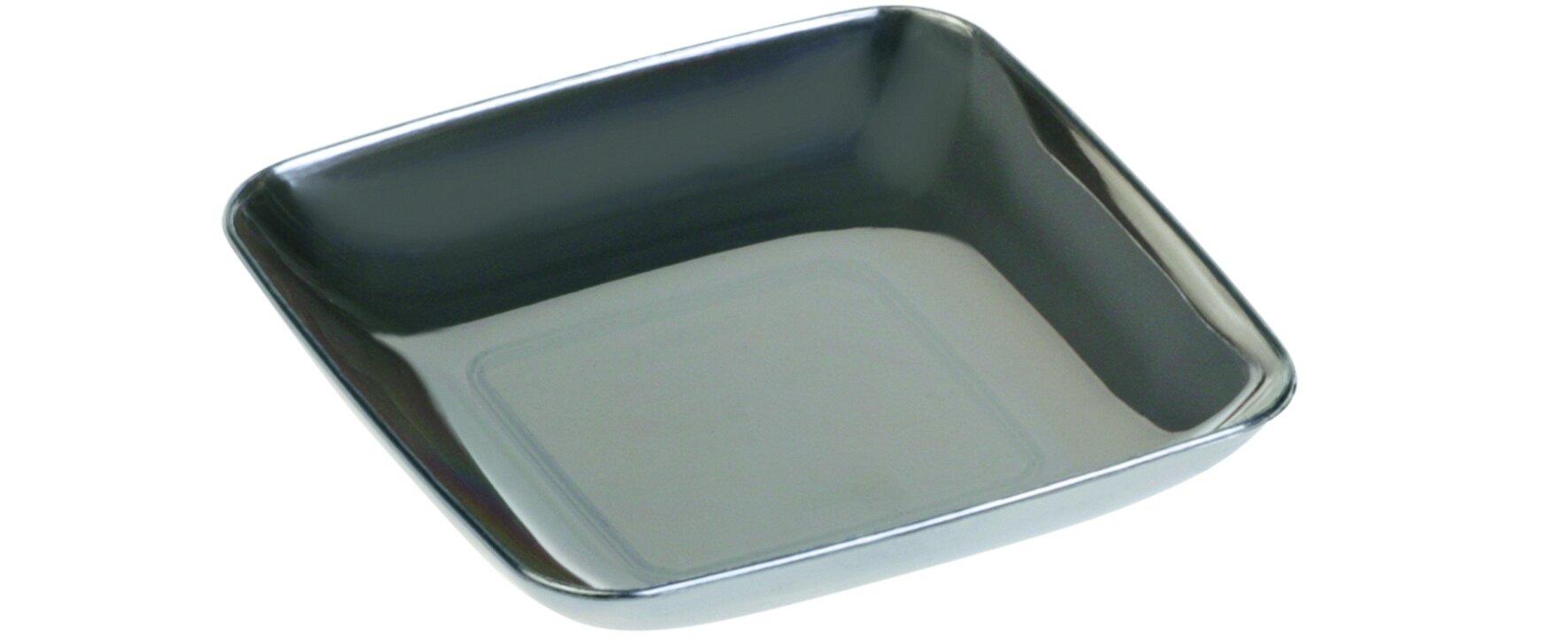 Häppchenschale designline Carré PS, silber, 6,5 x 6,5 cm