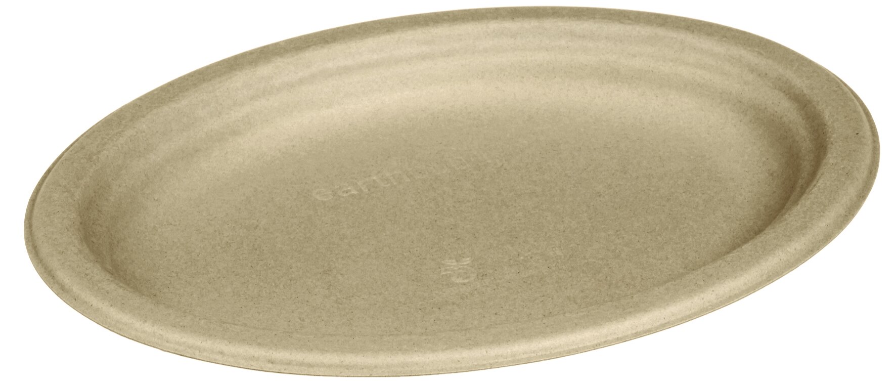 Teller naturesse Zuckerrohr, oval, 26 x 19 cm