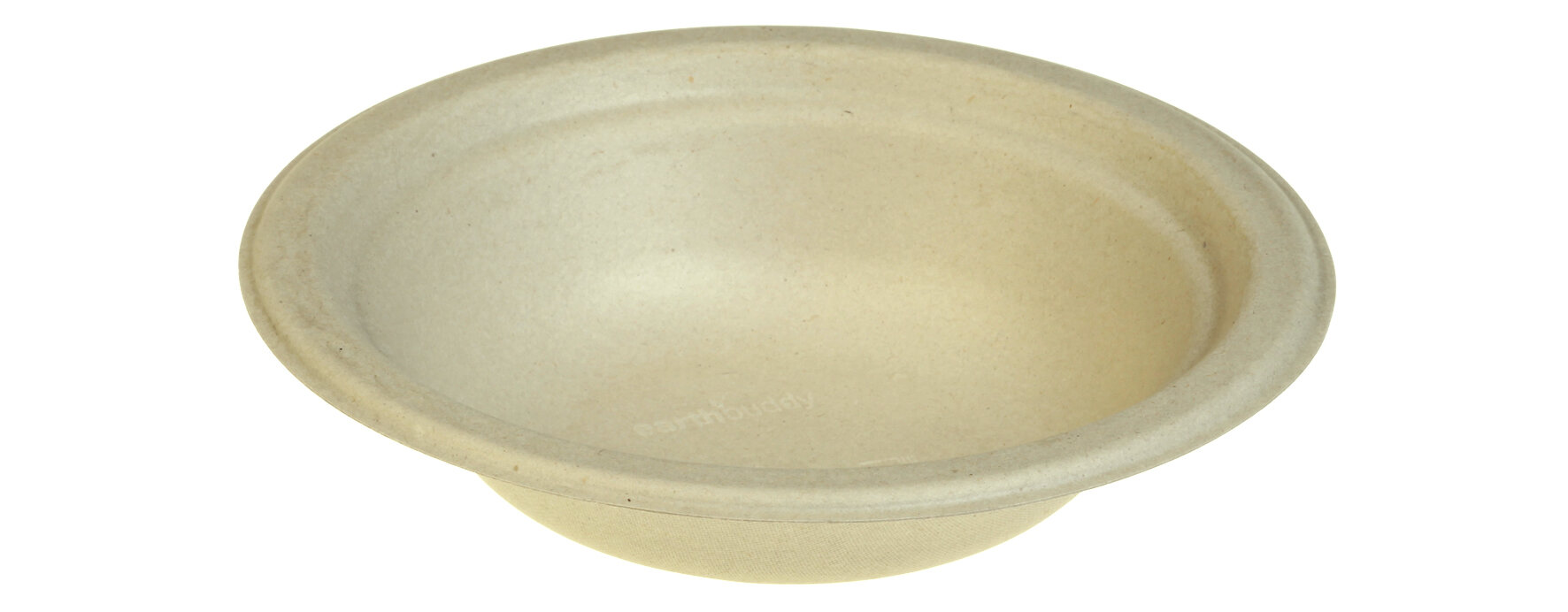 Schale mit Rand naturesse Zuckerrohr, rund, 400 ml