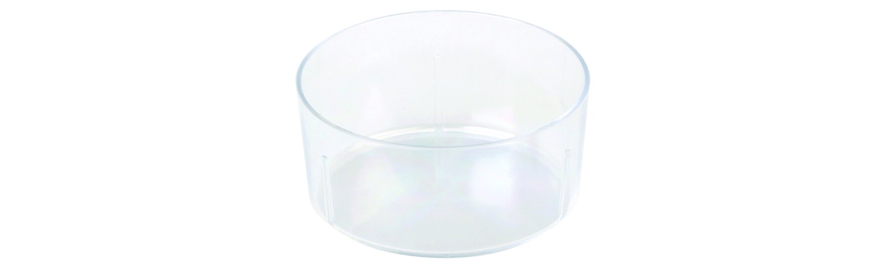 Becher designline Bodega PS, transparent, 100 ml