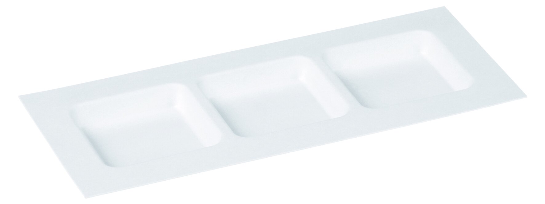 Häppchenschale naturesse DEDRA Zuckerrohr, weiß, 11 x 26 cm