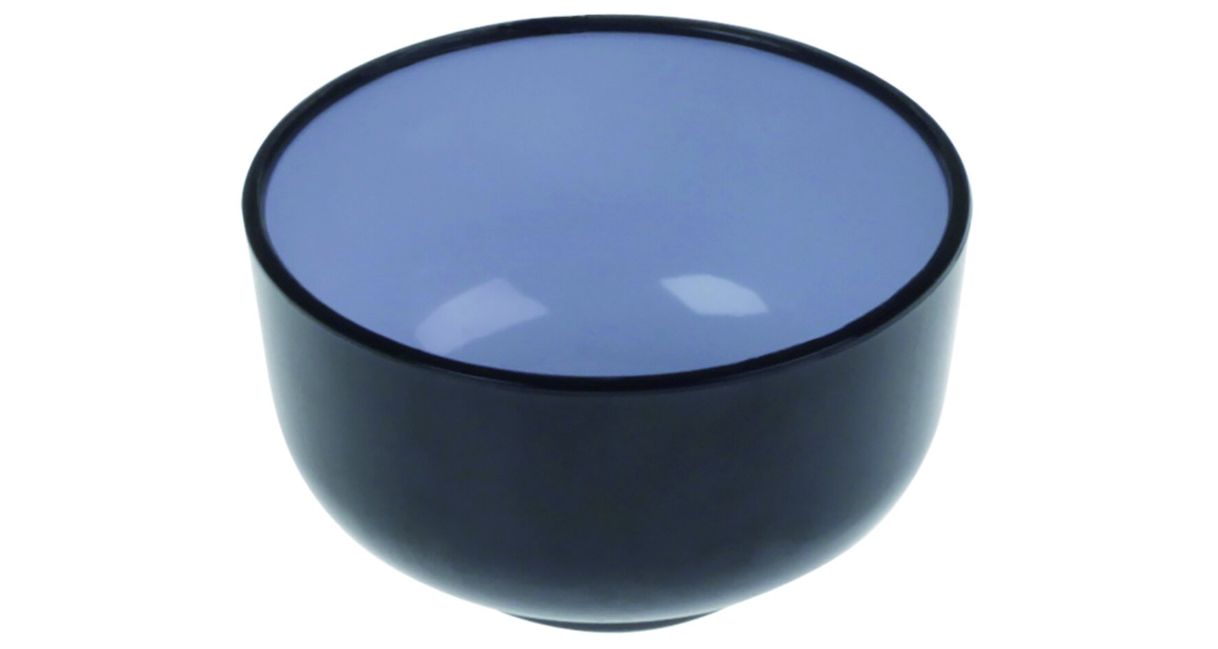 Häppchenschale designline Mini Bol Thai PS, schwarz/weiß, 30 ml