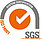 Label orange-grau SGS-Zertifikat ISO 14001