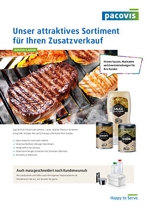 Sortimentsübersicht «Butcher Flavour»