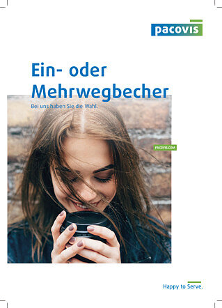 Ein- oder Mehrwegbecher