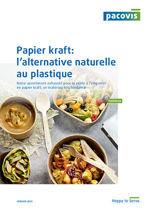 Gamme de produits fabriqués à partir de materiel tendance Kraft