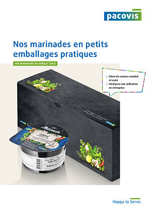 Marinades en pots de 200 g